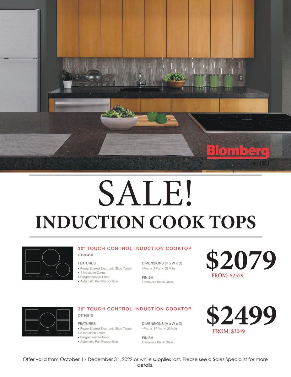 Blomberg 30" Induction CooktopCTI30410 Dez Appliances DEZ Appliances Inc.