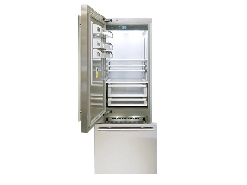 Fhiaba 30” Classic SS Fridge and Freezer FK30BI DEZ Appliances Inc.