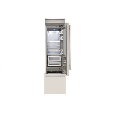 Fhiaba 24” SS Professional Fridge and Freezer- FP24B – DEZ Appliances Inc.